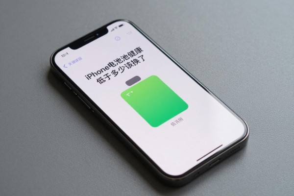 iPhone电池健康低于多少该换了？